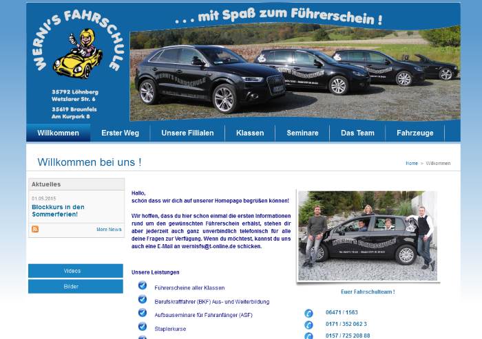 http://www.wernisfahrschule.de